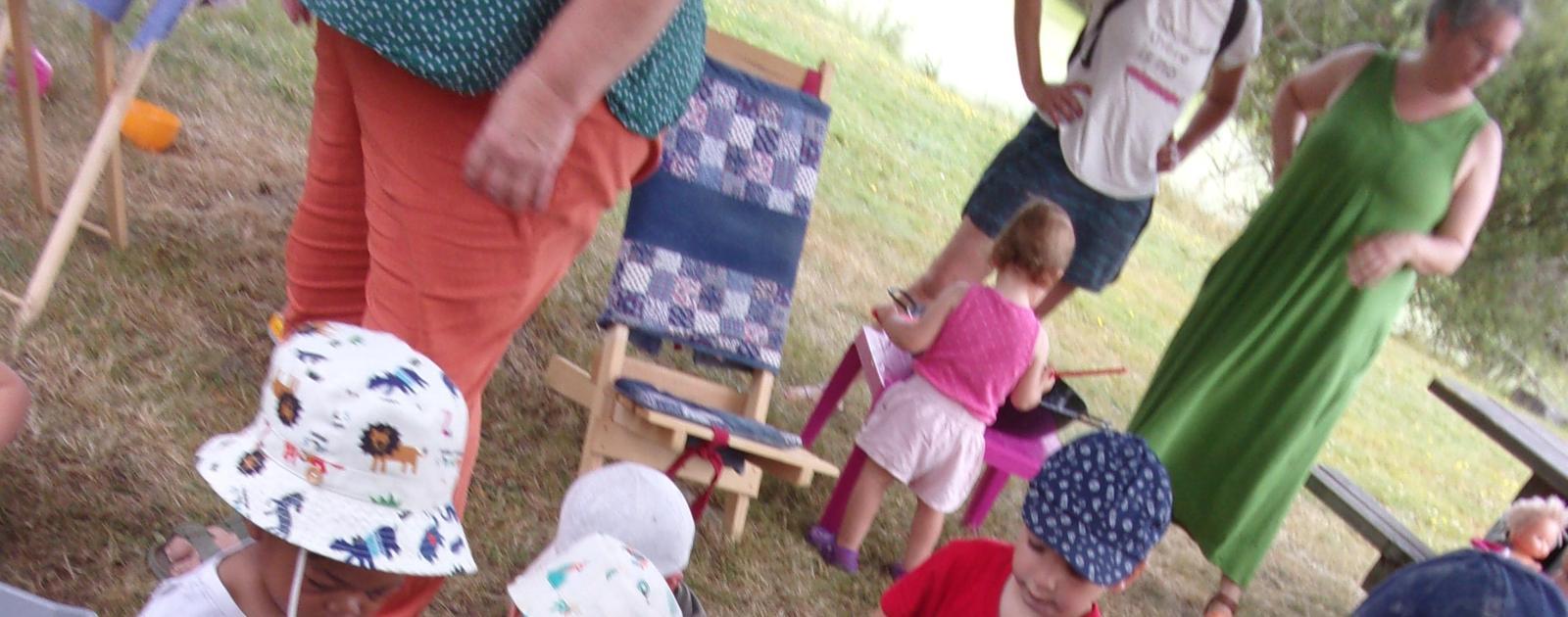 L'itinérance ludique à la crèche de Paulnay