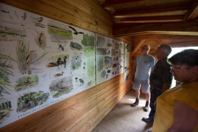 Saint-Cyran en Brenne - Dans l'observatoire de la Sous - Agrandir l'image 3 sur 5, fenêtre modale