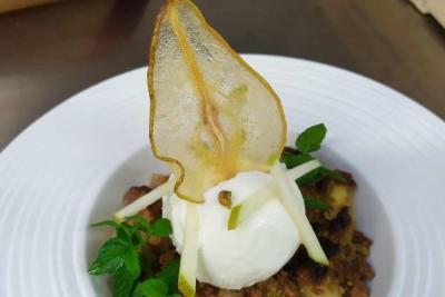 Notre crumble pomme poire - Agrandir l'image 3 sur 4, fenêtre modale