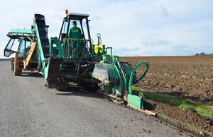 Des travaux pour l’arrivée de la fibre optique sur Lingé, Villiers, Saint-Michel-en-Brenne et Saulnay.