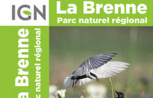 Carte IGN du parc naturel régional de la Brenne