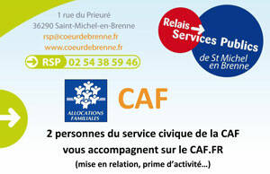 la CAF accompagne sur le CAF.FR