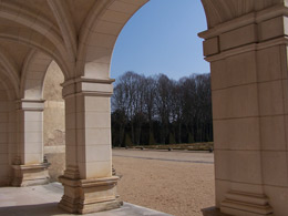 Arcade château d'Azay